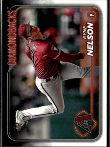 2024 Topps Series 1 Ryne Nelson Arizona Diamondbacks #334 4 Card Lot - Picture 1 of 2