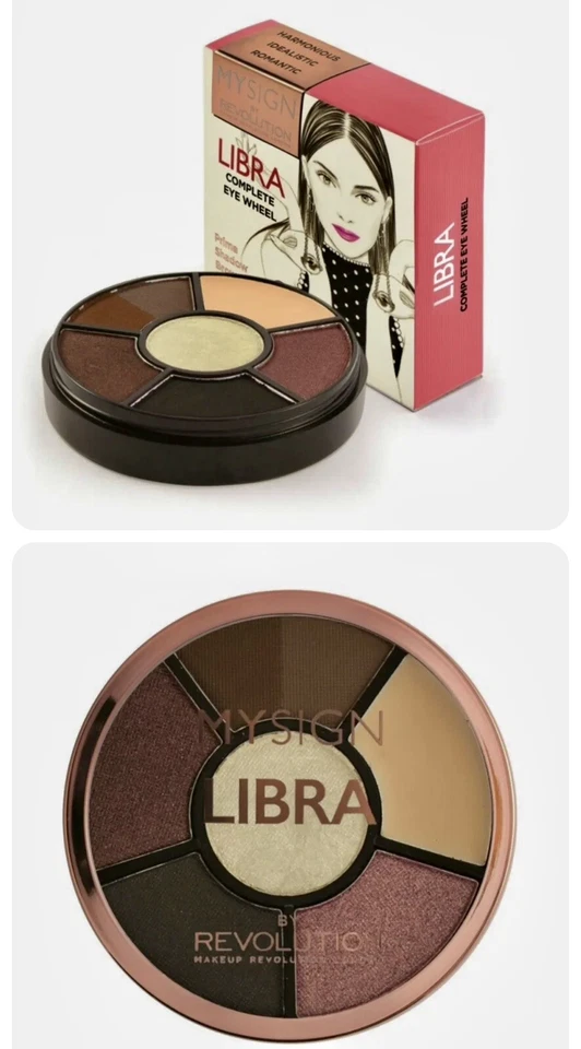Revolution Browns Copper Reds Neutral Eyeshadow Brow Palette Makeup Travel Libra - Image 1 of 1