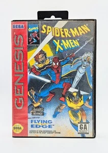 Spider-Man/X-Men: Arcade's Revenge (Sega Genesis, 1993) - Picture 1 of 7