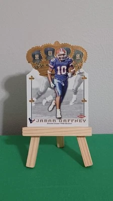 2002 Crown Royale #178 Jabar Gaffney RC Houston Texans Football  - Image 1 of 4