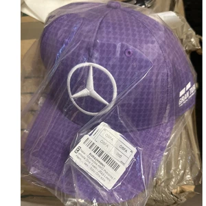 Mercedes AMG Petronas F1 2023 Lewis Hamilton Driver Hat Purple – OSFA - Picture 1 of 2
