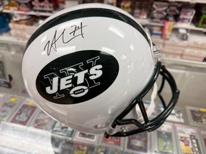 NICK MANGOLD Autograph Full-Size NFL Football Helmet Replica NY Jets PSA #4298 - Picture 1 of 1