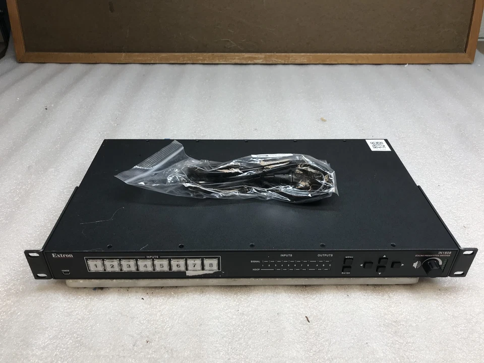 Extron IN1608 Series Eight 8-Input HDCP Scaling Presentation Video Switcher - Image 1 of 4