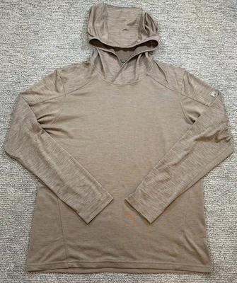 Camisa Kuhl Hombres Grande Ingeniería con Capucha Manga Larga Ligera Transpirable Bronceada Usada en Excelente Condición Foto 1 de 4