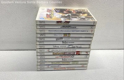 Lote de juegos Wii - MX vs ATV, Toy Story 3, Beatles Rock Band, etc. -Sin probar Foto 1 de 4