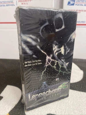 Leprechaun 4 In Space VHS 1997 Horror Vidmark - Mold - Read Description - Image 1 of 4