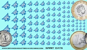 Republic of the Sphere - Spirit Cats  - Waterslide Decals for Battletech - Picture 1 of 1