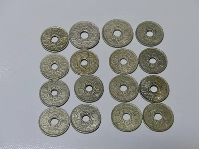 Lot de 16 pièces de 5 cent Cupro Nickel Lindauer. Toutes différentes  - Photo 1/2