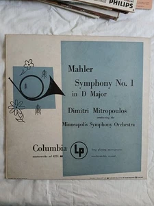 Mahler Symphony #1 In D major conducted by Dimitri MITROPOU COLUMBIA 1949 ML-425 - Picture 1 of 2