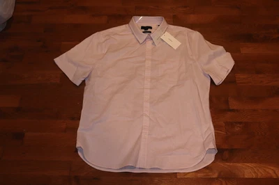 BNWT Vince Classic Fit Short Sleeve Linen Blend Button-Up Shirt MSRP $185!!! - Image 1 of 4