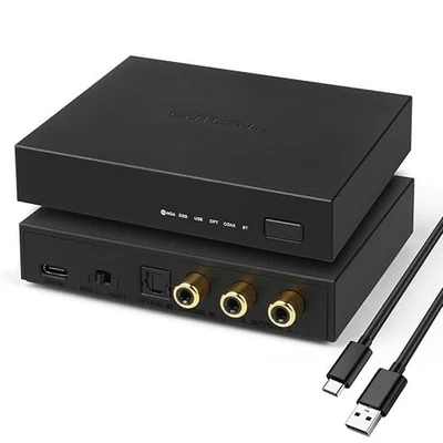 SMSL PS200 Convertitore Audio Digitale ad Analogico, ES9039Q2M XU316 USB DAC Spedizione Gratuita - Immagine 1 di 3