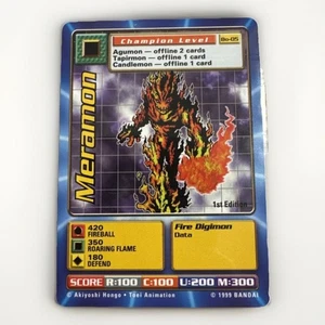 Meramon Bo-05 | Digimon 1st Edition Digi-Battle Series 1 TCG | Bandai 1999 LP - Bild 1 von 10
