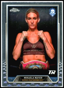 2024 Topps Chrome Boxing #31 Mikaela Mayer - Picture 1 of 2