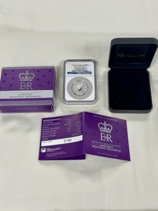 Australia 2015 Argento $1 Regina Elisabetta - Più Lungo Regno NGC Proof 70-Scatola/Carta - Foto 1 di 4