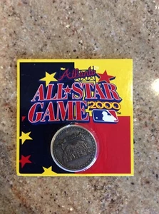 2000 ALL STAR GAME COIN, ATLANTA BRAVES,MINT - Picture 1 of 2