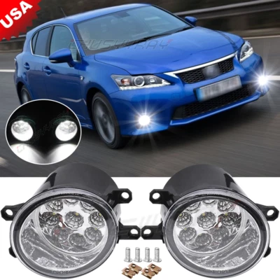 2件装前雾灯左右灯适用于LEXUS CT200H 2011-2013 — 第 1/4 张图片