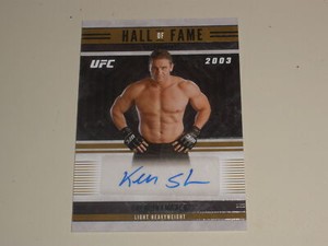 2023 Panini Chronicles UFC Hall of Fame Autograph Auto #KSH Ken Shamrock