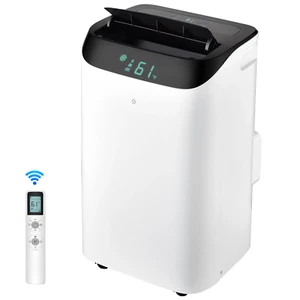 8000 BTU Portable AC, 3-in-1, Cools up to 500 Sq.Ft, w/ Remote & Window Kit - Picture 1 of 12