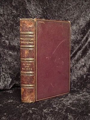 1831 Manuscript METHODIST James Stelfox JOHN AND CHARLES WESLEY Hymns PORTRAITS - Image 1 of 4