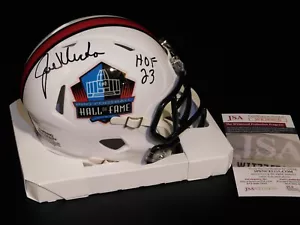 Joe Klecko Signed Autographed Speed HOF Hall of Fame Mini Helmet JSA COA NY Jets - Picture 1 of 2