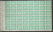 NEW ZEALAND SG D41 THE 1939-48 POSTAGE DUE HALFPENNY  MNH BLOCK OF 48 CAT £240+