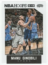 Manu Ginobili - San Antonio Spurs (NBA) 2015-16 Panini Hoops # 64 MT