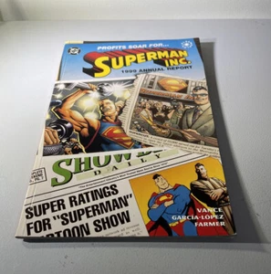 Superman Inc.1999 Annual Report  Profits Soar!   - Picture 1 of 7