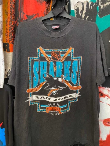 Vintage 90’s NHL San Jose Shark Hockey Shirt Unisex Men Women KV2217 Cover