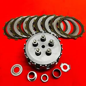 RMZ250 CLUTCH COMPLETE BASKET NEW PLATES GENUINE OEM SUZUKI RMZ 250 (2007-2009) - Picture 1 of 11