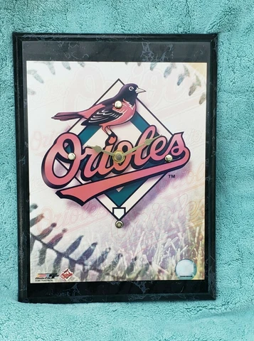 Wall Clock 12" X 9" Baltimore Orioles 2001 New still in box Cover