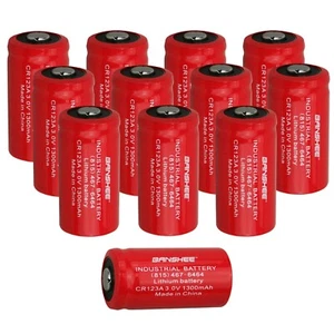 Banshee Brand Industrial 123A CR123A 3 Volt Lithium Batteries (12 Pack) - Picture 1 of 4