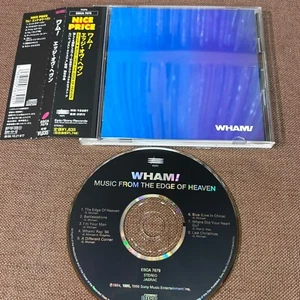 WHAM! Music From The Edge Of Heaven JAPAN CD ESCA7679 OBI 1997 Nice Price issue - Picture 1 of 17