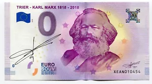 KARL MARX TRIER 2018 GERMANY 0 Euro Souvenir Original Signature - Richard Faille - Picture 1 of 5