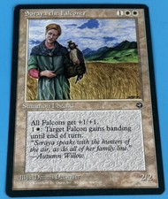 Magic the Gathering MTG Soraya the Falconer Homelands NM Near Mint White Rare