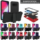 For Samsung Galaxy S10 S10+ Plus S10E Shockproof Heavy Duty Defender Case W/Clip
