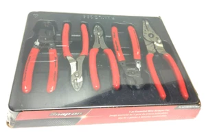 New Snap-on™ PL5ESWIRESTRIP 5pc Essential Wire Stripper Set with Red Vinyl Grip - Picture 1 of 8