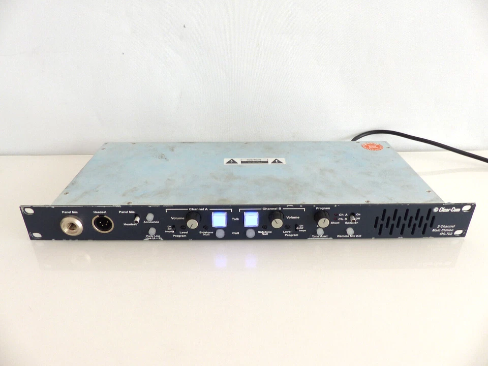 ClearCom MS-702 Channel Headset / Speakers Main Main Station #R1 - Image 1 of 2