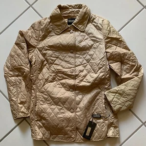 Nuevo con etiquetas Chaqueta Acolchada Hilary Radley Abrigo Gamuza Bronceado Caqui Talla S $195 85% ¡DE DESCUENTO!¡! - Imagen 1 de 6