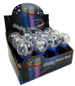 12 Spinning LED Strobe Wand Bulk Packed Display Ready Batteries Included NEW - Picture 1 of 8