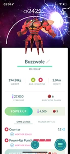 Buzzwole Wormhole Back Pokemon! ¡Registrado o no registrado! 30 días de amistad - Imagen 1 de 1