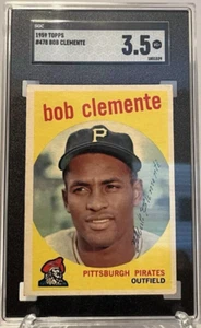 💥🟨Bob Clemente💥🟨 1959 Topps SGC 3.5 #478 Centered PIRATES - Picture 1 of 2
