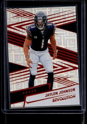 2025 Revolution Jaylon Johnson Orange Levels #179/299 Bears - Image 1 of 2