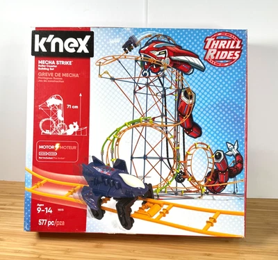 K'NEX Thrill Rides Mecha Strike Set, Complete in Original Box GC, 577 Pcs. - Image 1 of 4