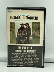 The Best of The Sons of the Pioneers (1966, Cassette) - Used - FREE SHIPPING - Picture 1 of 4