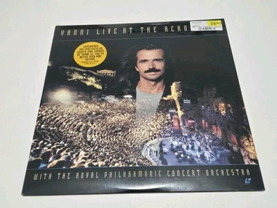 Yanni Live At The Acropolis LASERDISC 1994 NEW Factory Sealed With Hype Sticker  - Image 1 of 4