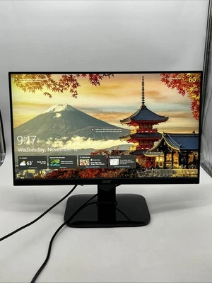 Acer KA242Y - 23.8" IPS LED FHD 1ms FreeSync Monitor (HDMI,VGA) - W/Cords - Image 1 of 4