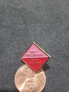 My Promise/ My Faith Lapel Hat Jacket Pin - Picture 1 of 3