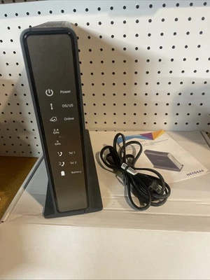 NETGEAR Nighthawk Ac1900 Wireless Cable Modem Router Xfinity Net&voice C7100V - Image 1 of 4