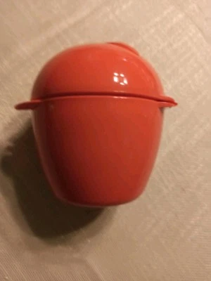 Apfel, Tupperware Box, Aufbewahrung, Transport Snackdose Dose rot Neu - Bild 1 von 3