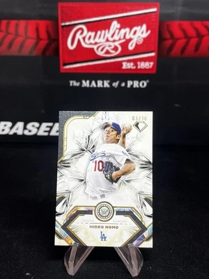 2025 Topps 钻石图标 Hideo Nomo #/10 #61 道奇队 — 第 1/2 张图片
